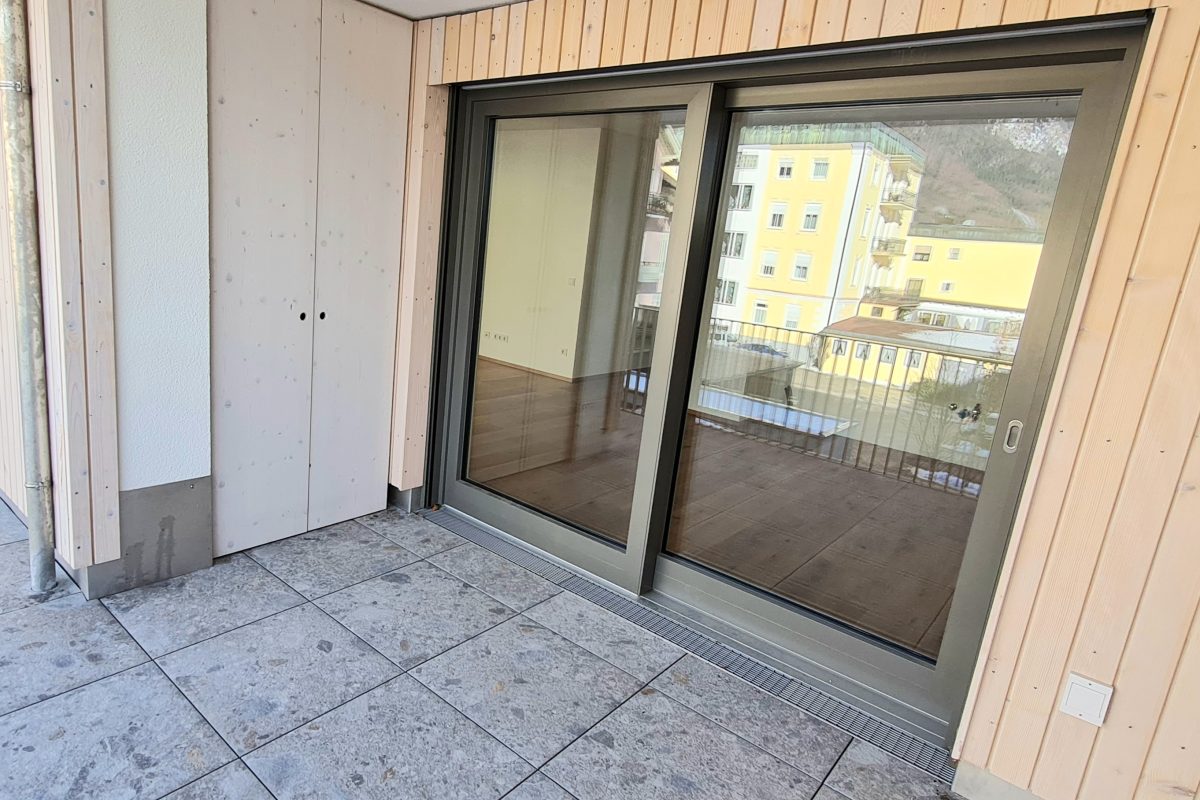 Balkon mit Abstellraum